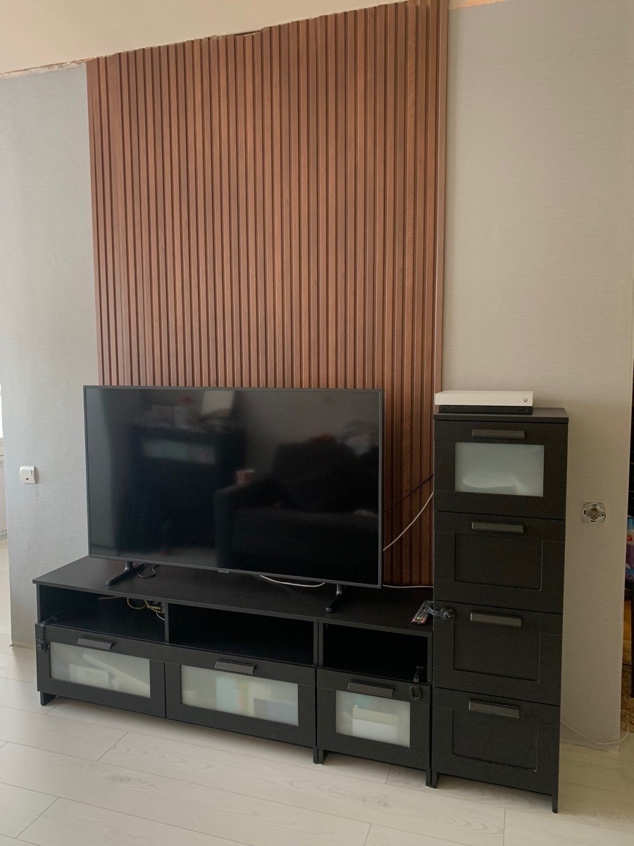 Реечные панели Убертюре. Фото в живом интерьере.