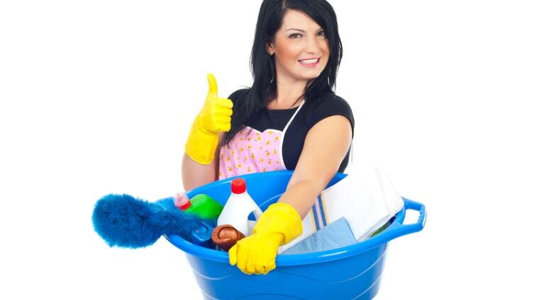    Как при дефиците времени сохранить фигуру? Фитнес-уборка! Фото: Blaj Gabriel, Shutterstock.com