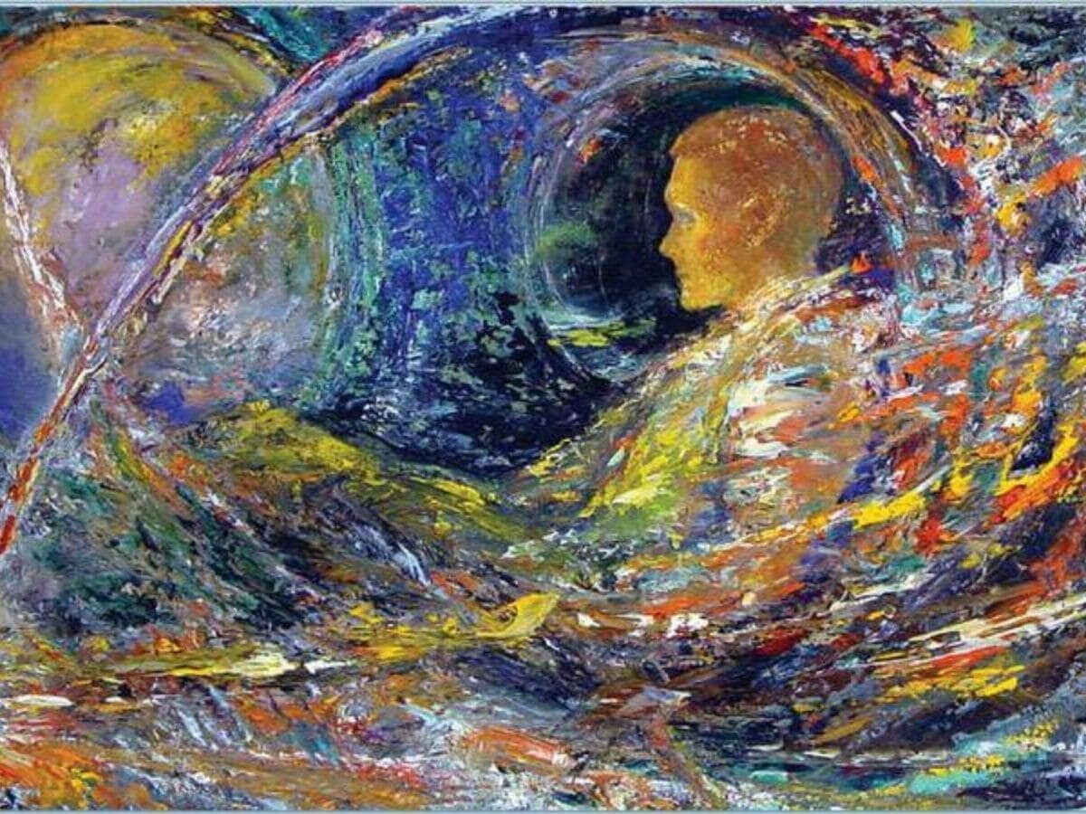 Картина художника-космонавта Владимира Джанибекова