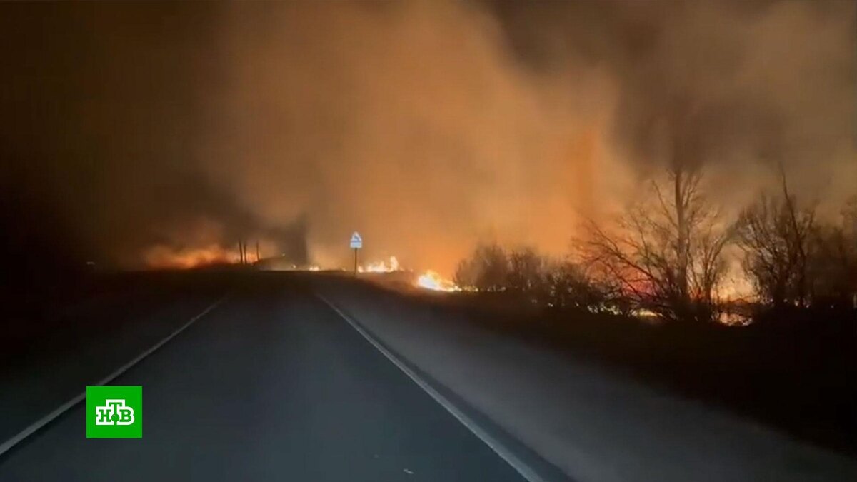    Лесные пожары в России охватили 25 тысяч гектаров в шести регионах