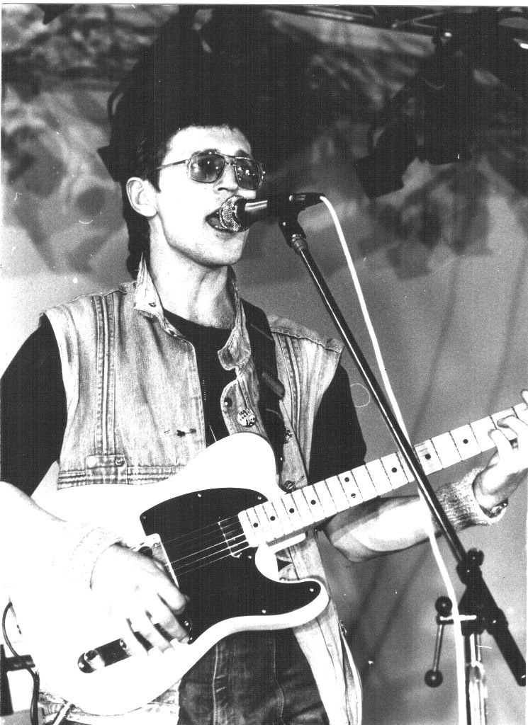 Дмитрий Селиванов. Москва 1988, фестиваль СЫРОК. Фото из архива ВК-сообщества "Промышленная архитектура"