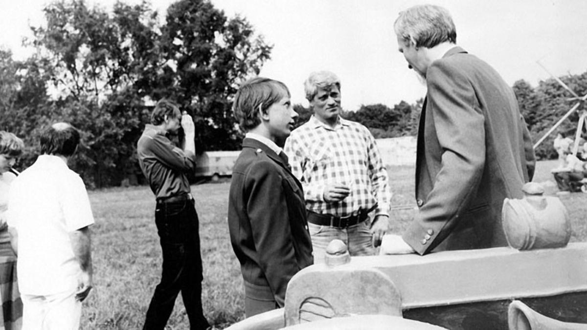 Кадр со съёмок