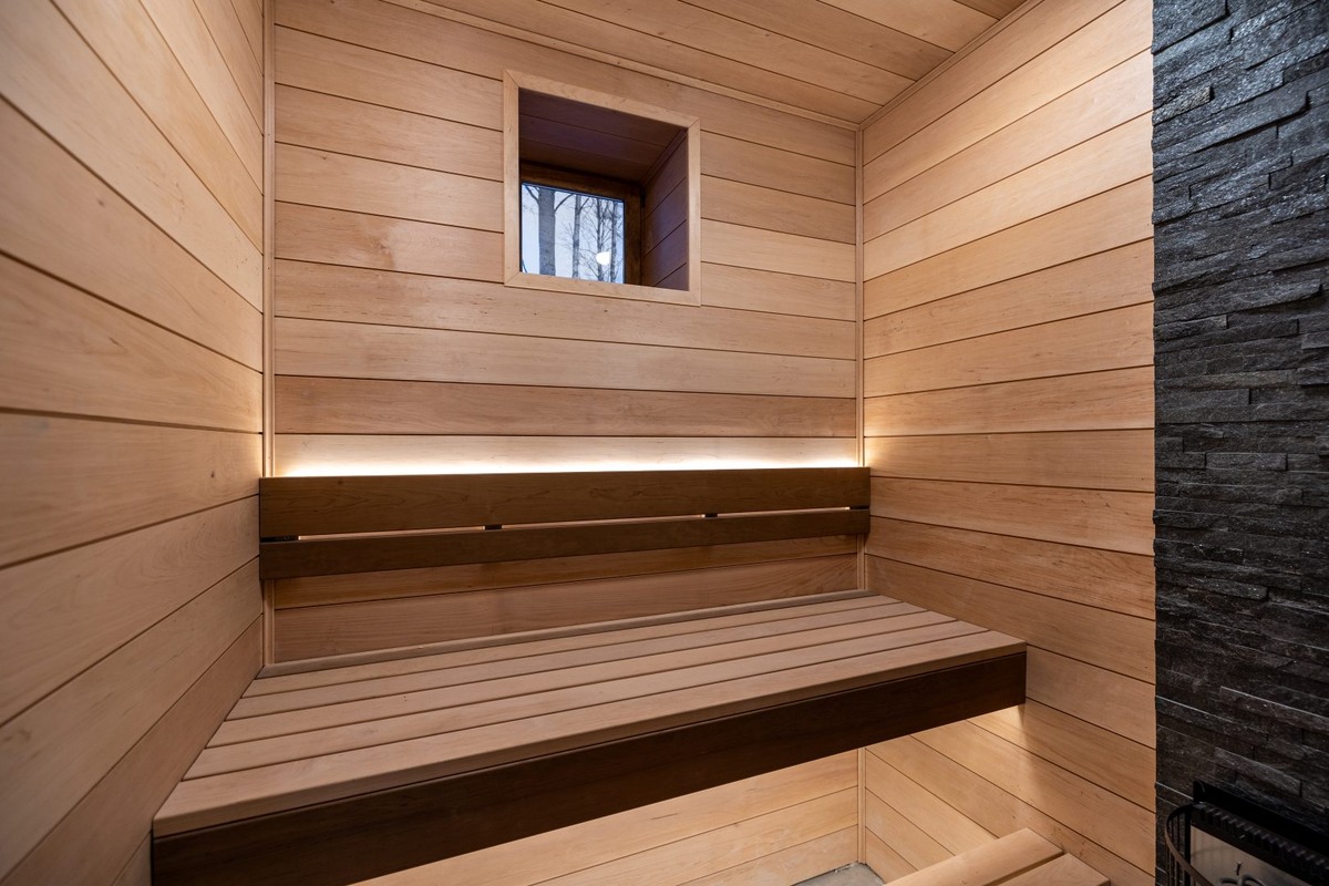 сауна дома из газобетона в Кавголово, 2025 год