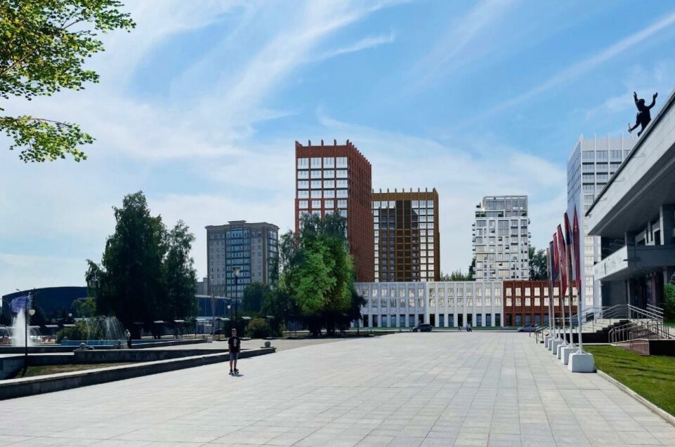    Проект на ул. Молодежной, 21а. Источник: "Архи Групп"