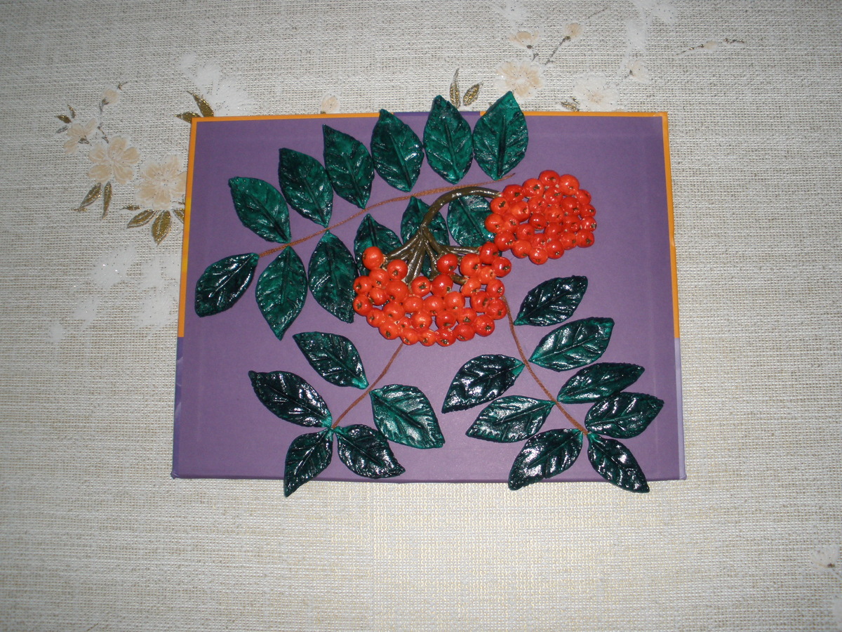 Фото автора. Рябина. Одна из первых работ