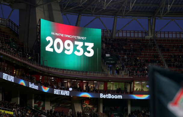 Заполняемость трибун к госстям с берегов Нивы всегда максимальна.