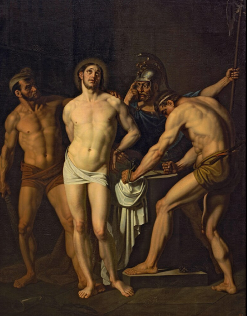 Алексей Егоров, "Истязание Спасителя". 1814 г., Государственный Русский музей, Санкт-Петербург, зал № 15