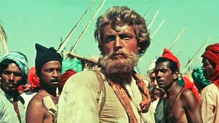 Олег Стриженов в роли А. Никитина в фильме «Хождение за три моря», 1957