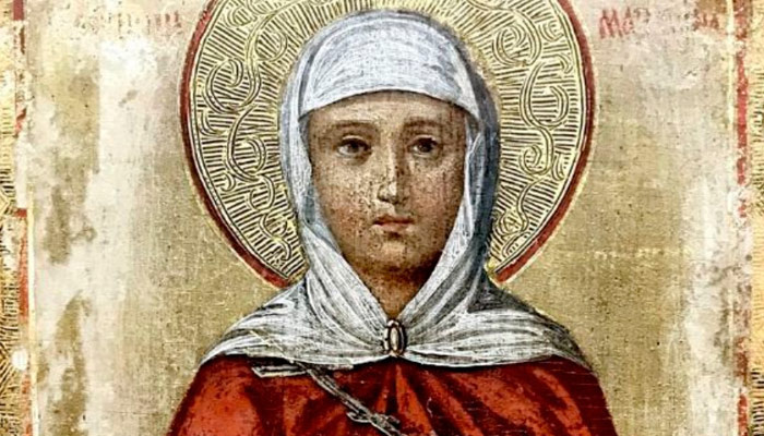 Святая мученица Матрона Солунская. Изображение: ВК