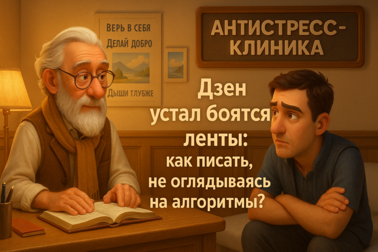    Дзен устал бояться ленты: как писать, не оглядываясь на алгоритмы? Оксана Солдатова