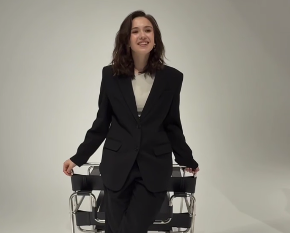 Камила Валиева. Фото: стоп-кадр видео телеграм-канала Камилы Валиевой.