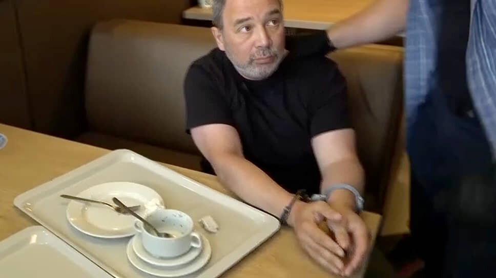 Обвиняемый Кирилл Метелев во время задержания.📷Фото: УФСБ России по Санкт-Петербургу и Ленинградской области