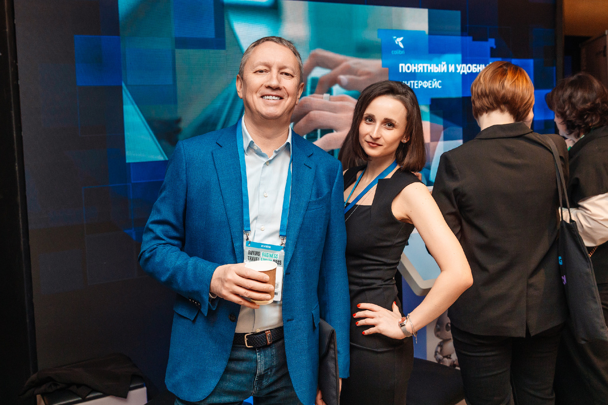 Сергей Богачев, генеральный директор "Агентство Авиа Центр, и Олеся Иванова, исполнителный директор "Агентство Авиа Центр"