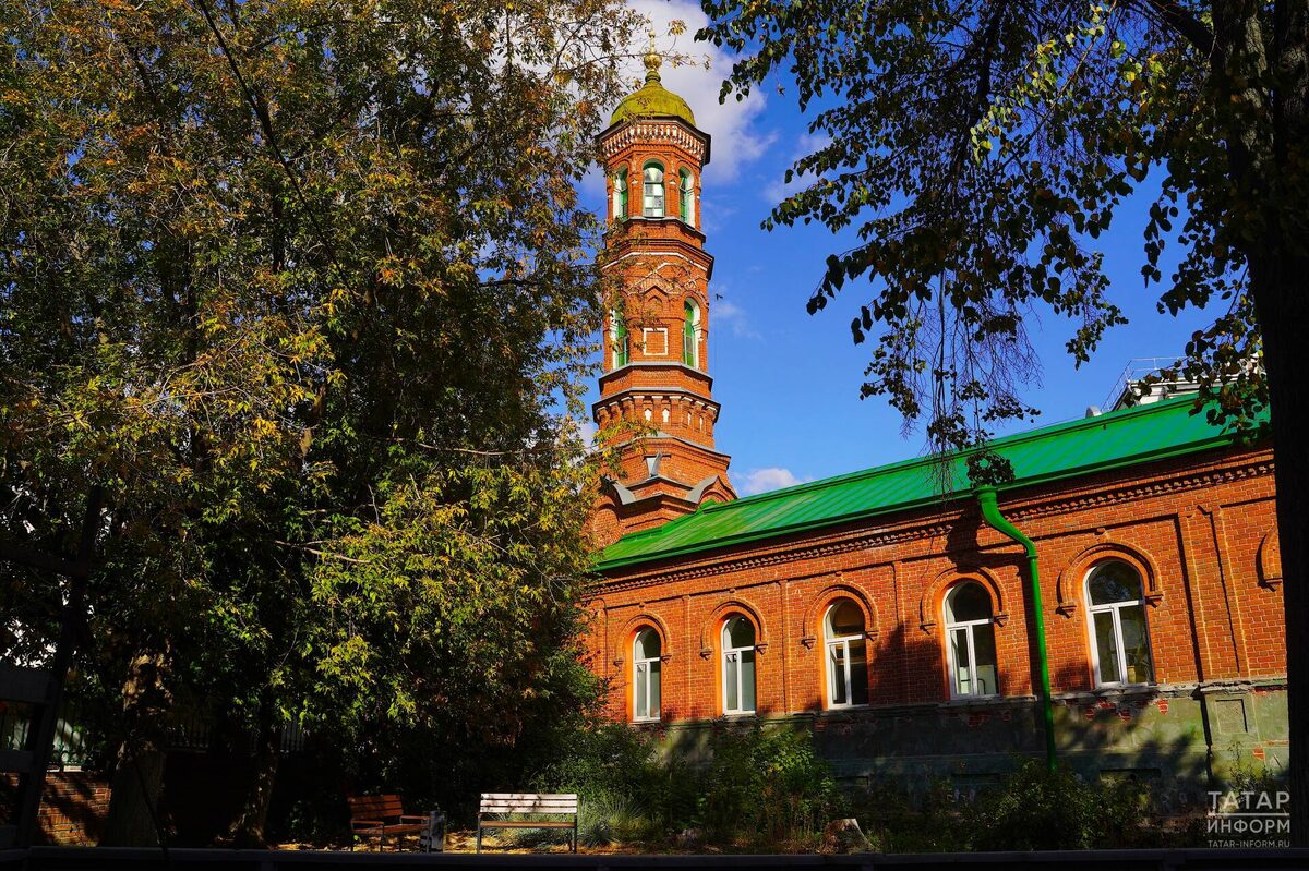 Бурнаевская мечеть осенью 2023 годаФото: © Абдул Фархан / «Татар-информ»