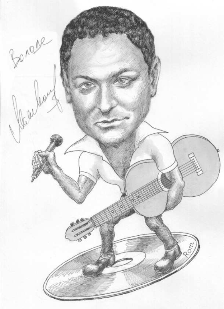 * Максим Леонидов. Источник шаржа открытый.