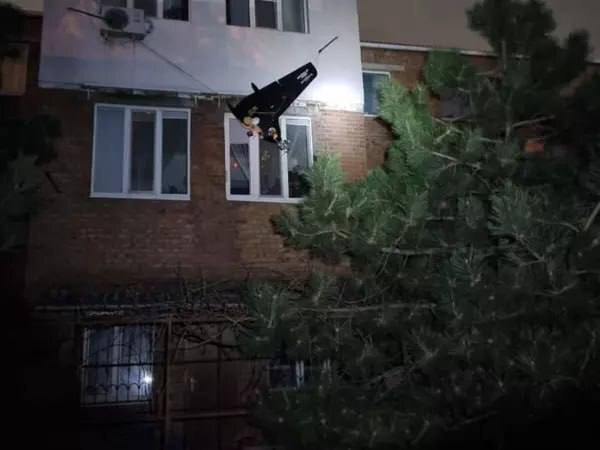   Фото - соцсети, Аксай, дрон ВСУ