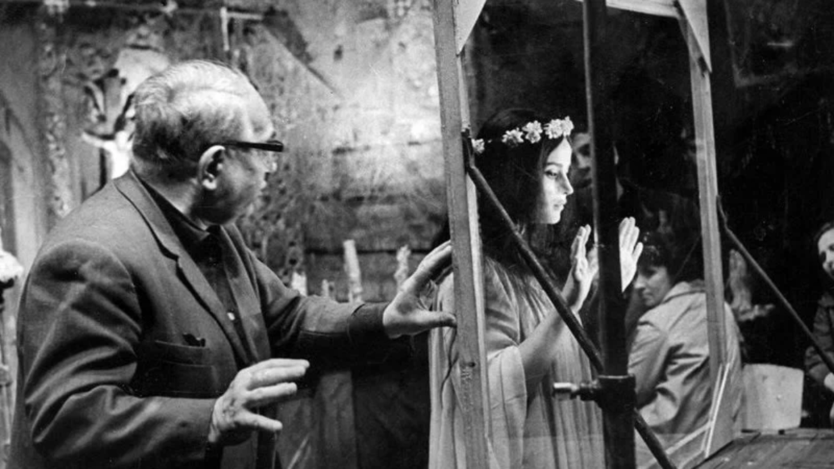 Кадр со съёмок