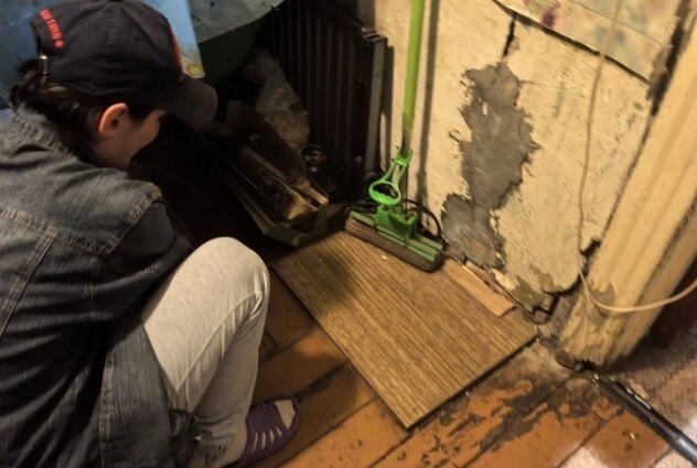    В таких ужасных условиях жила Елена Дюкова. Фото:  АиФ/ Анастасия Григорьева