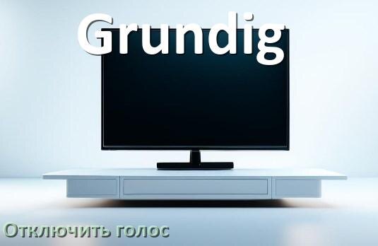 
Как в телевизоре Grundig включить звук через HDMI кабель