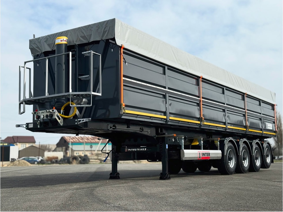 ПОЛУПРИЦЕП САМОСВАЛЬНЫЙ ЧЕТЫРЕХОСНЫЙ "INTERTRAILER" 853372