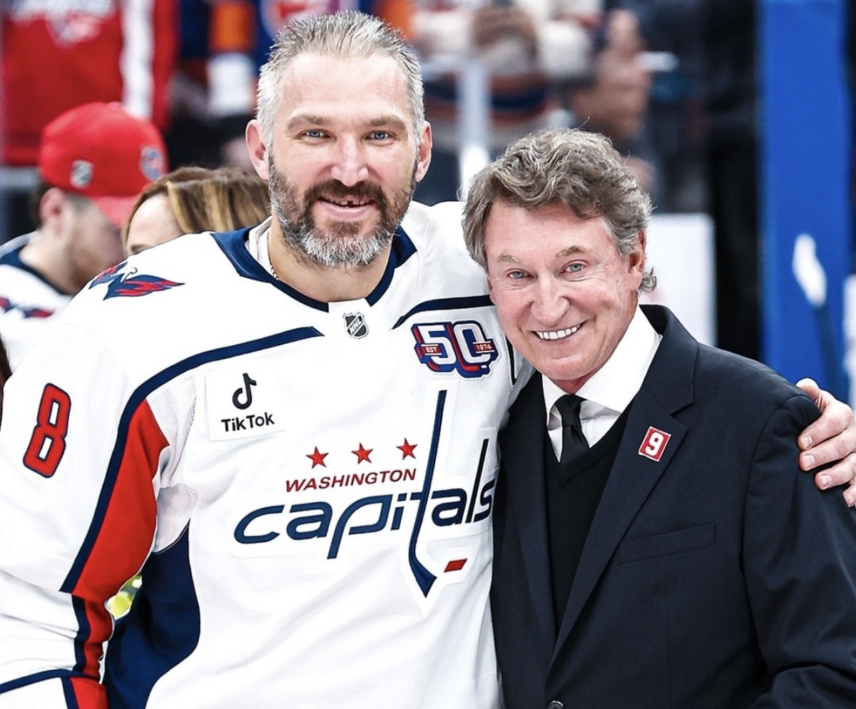 Александр Овечкин и Уэйн Гретцки