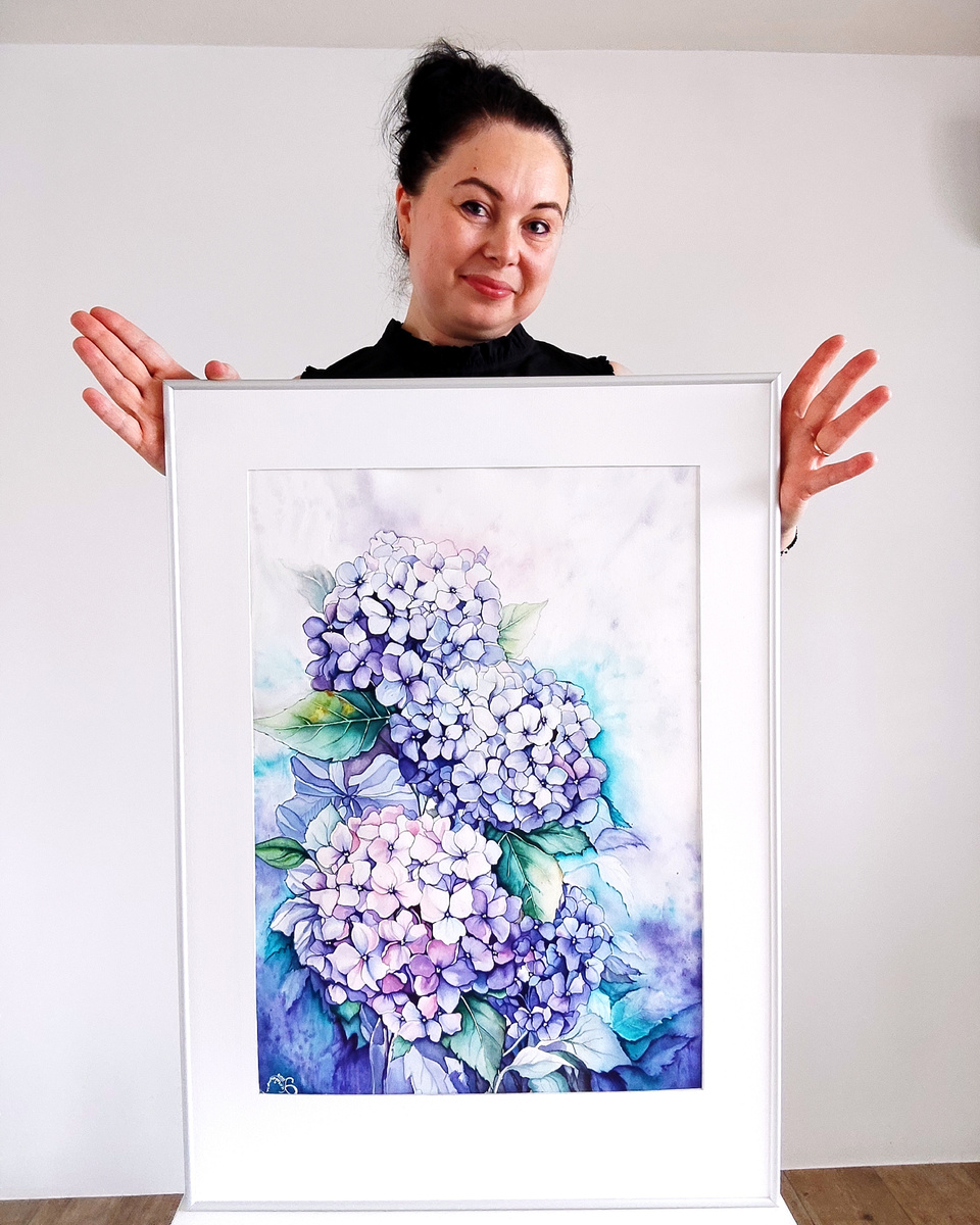 Я и мои "Гортензии".