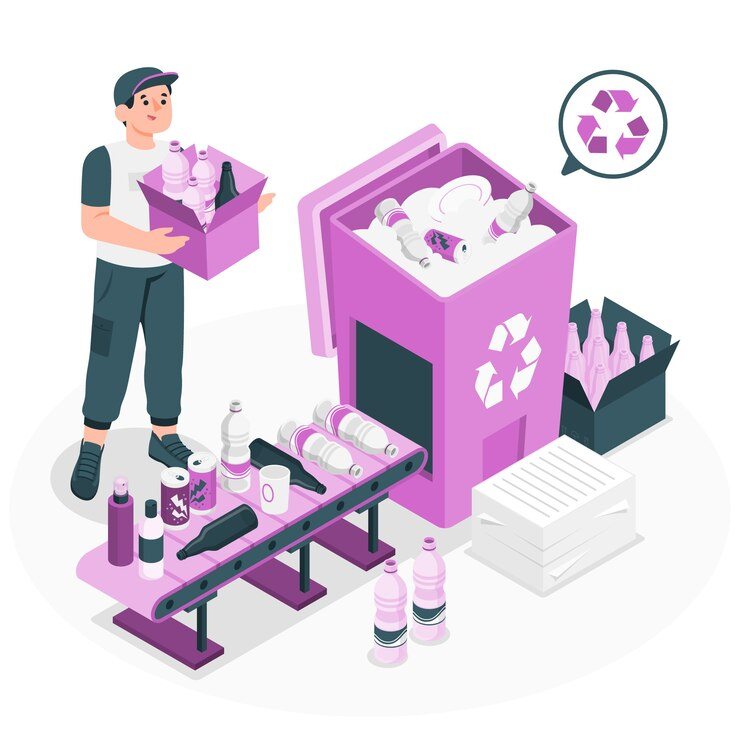 Переработка отходов для вторичного использования 