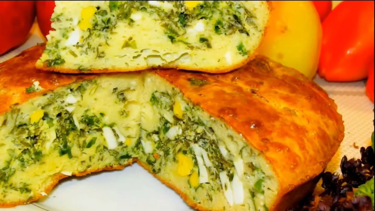 Сегодня он с необычной весенней начинкой. Что может быть проще?