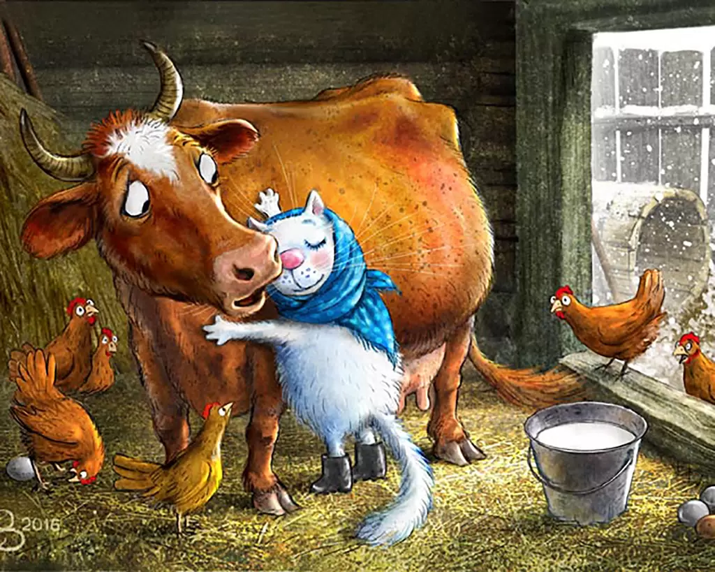 очаровательные коты Рины Зенюк