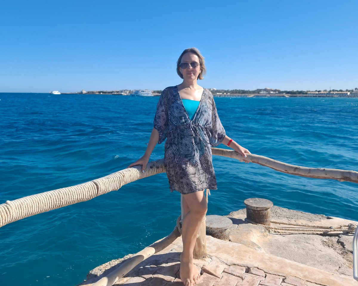 Автор канала на Красном море в Хургаде