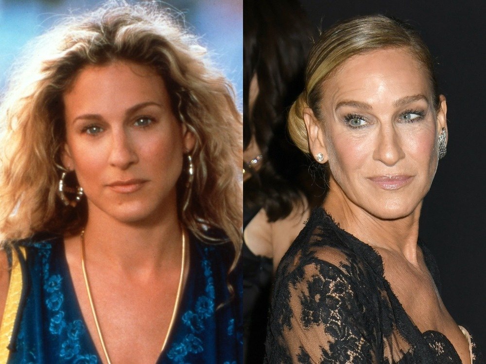    Сара Джессика Паркер тогда и сейчас