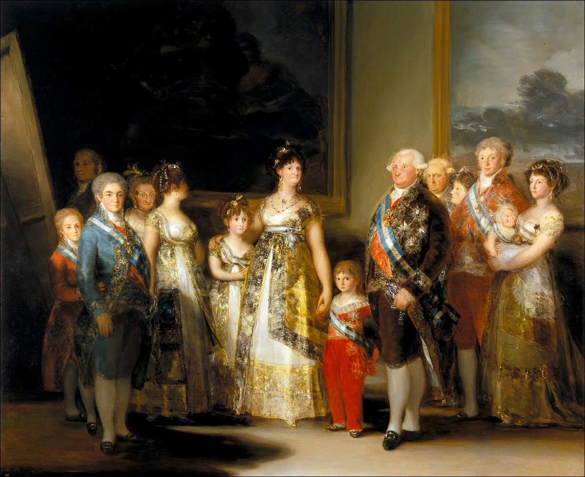 Семья короля Карла IV, 1800-1801, 280 х 336 см, Прадо, Мадрид