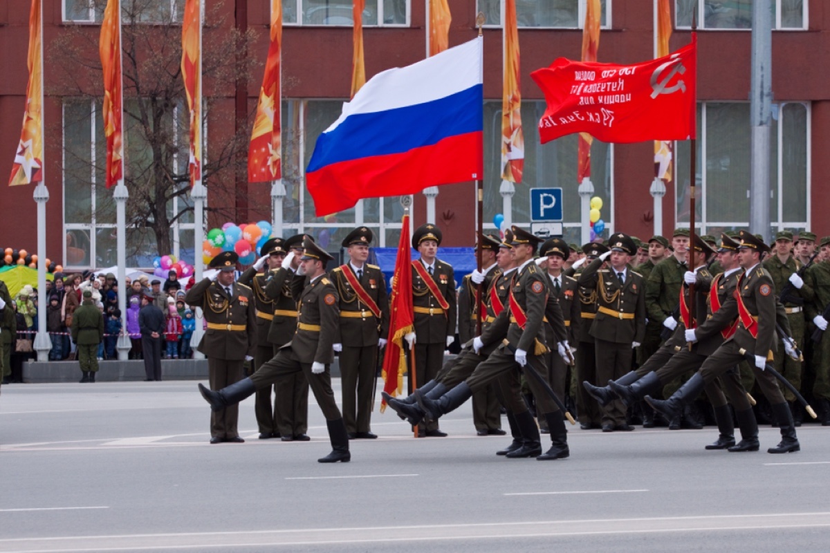 Alt Eduard / Shuttersock / FOTODOM📷Главная тема торжеств — «Новосибирск — город трудовой доблести: все для фронта, все для Победы!» — отражает вклад в Победу сибиряков, защищавших тыл