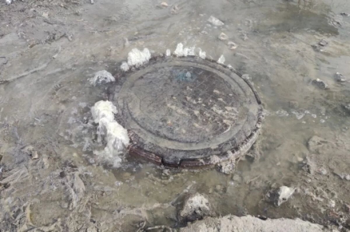    Жители Рязани жалуются на зловонную канализацию у манежа «Юность»