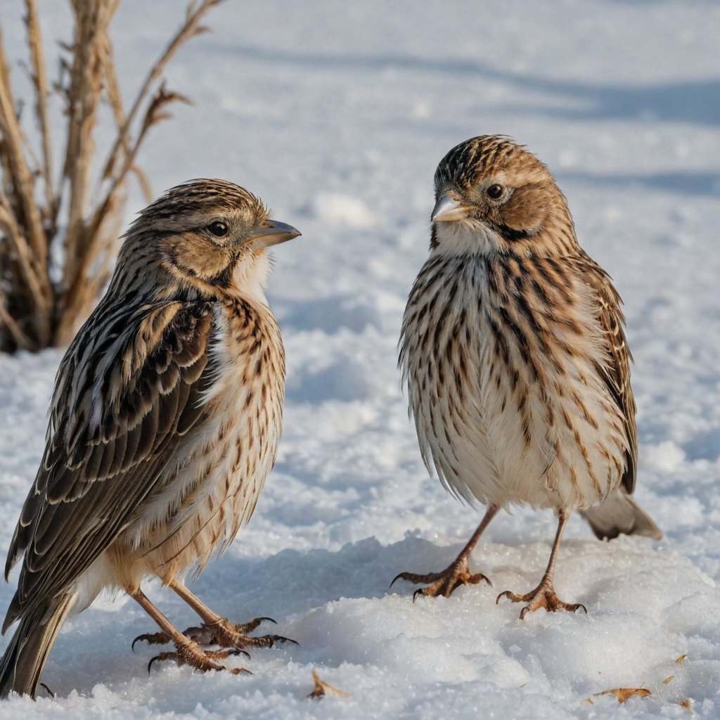 Жаворонки и другие перелетные птицы могут не пережить апрельские холода в этом году и погибнуть 