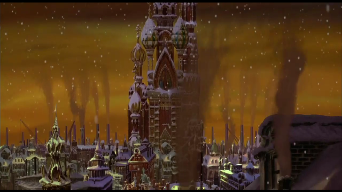 Кадр из м/ф "Анастастия", 1997 г.