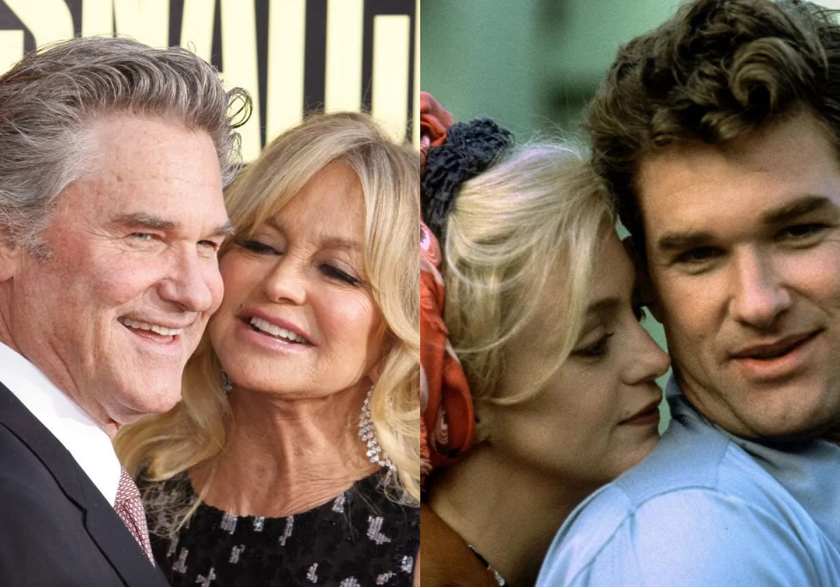 Курт Рассел и Голди Хоун