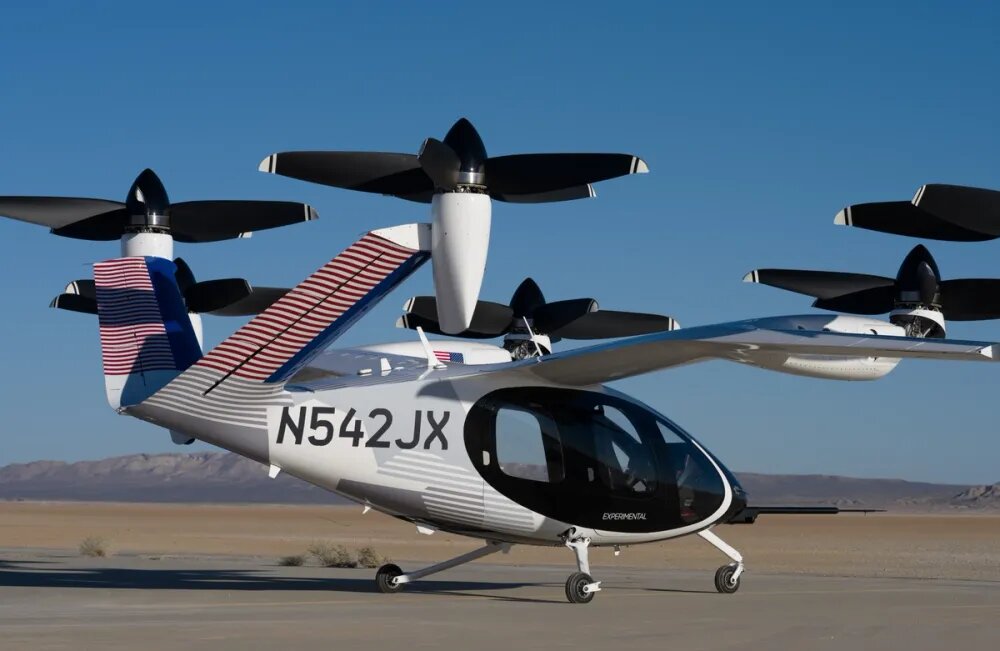 Летающие такси в США от компании Joby Aviation, https://www.jobyaviation.com/