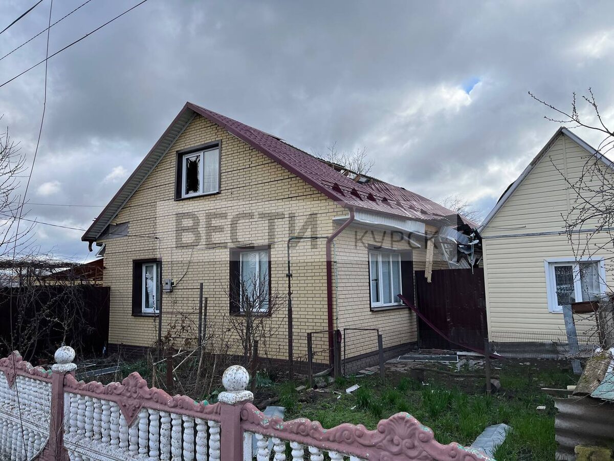    Наша съемочная группа работает в курском приграничье