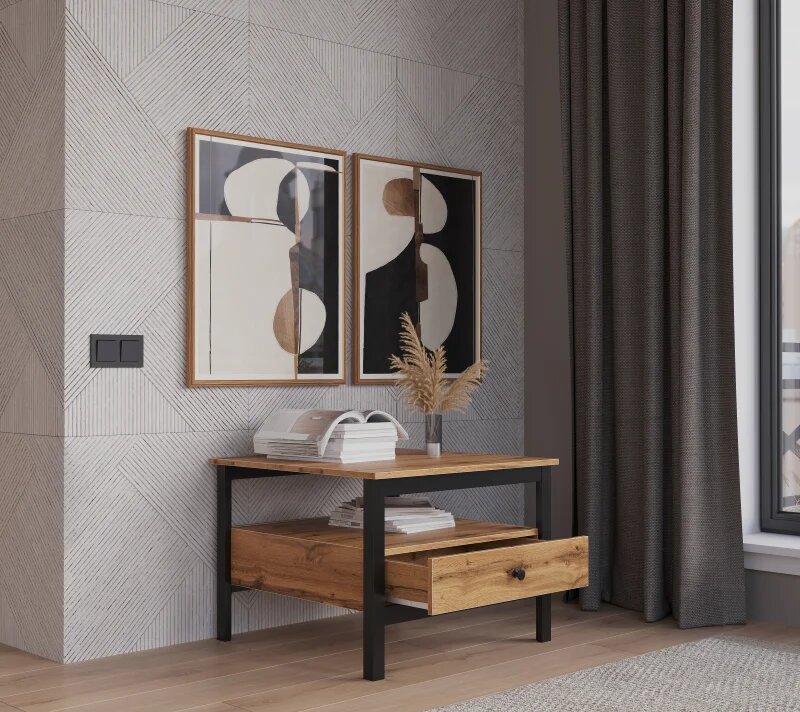 Стол журнальный Loft дуб вотан LAW