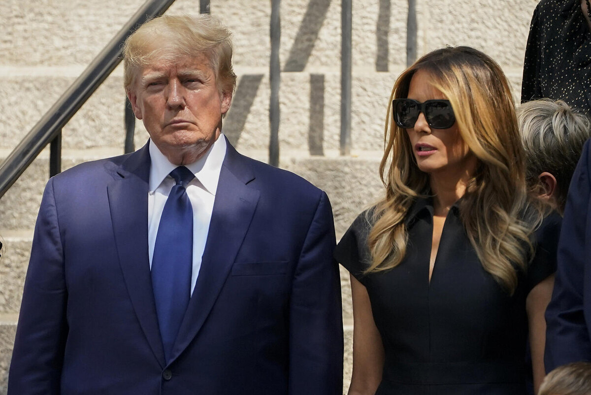 Дональд и Мелания Трамп