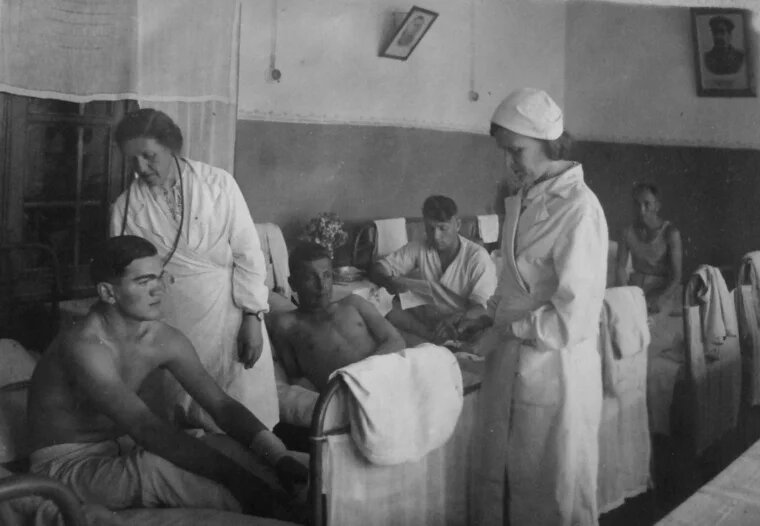 Во время войны в Прикамье развернули работу 149 эвакуационных госпиталей. Фото: из фонда МАУ Чусовской музей