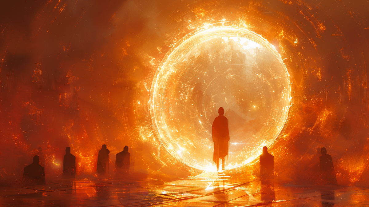 Человек, устанавливающий невидимые границы вокруг себя, концепция защиты личных границ и самоуважения