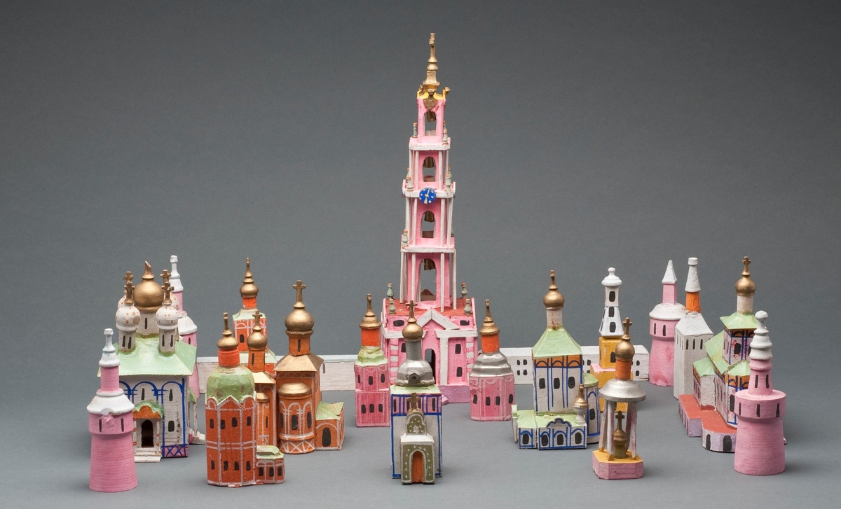 Игрушка «Троице-Сергиева лавра», начало ХХ в.