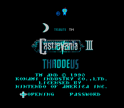 Из интернета "титульный экран Хака "Thaddeus"