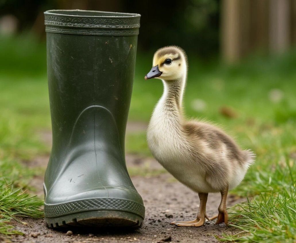  Первое, что увидят утята после вылупления — считают своей мамой