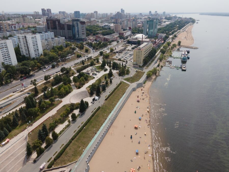 Набережная с коптера