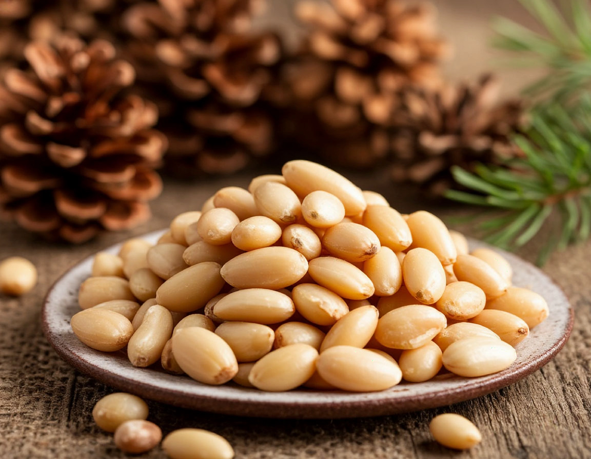 Кедровые орешки - идеальный полезный ингредиент для многих блюд.