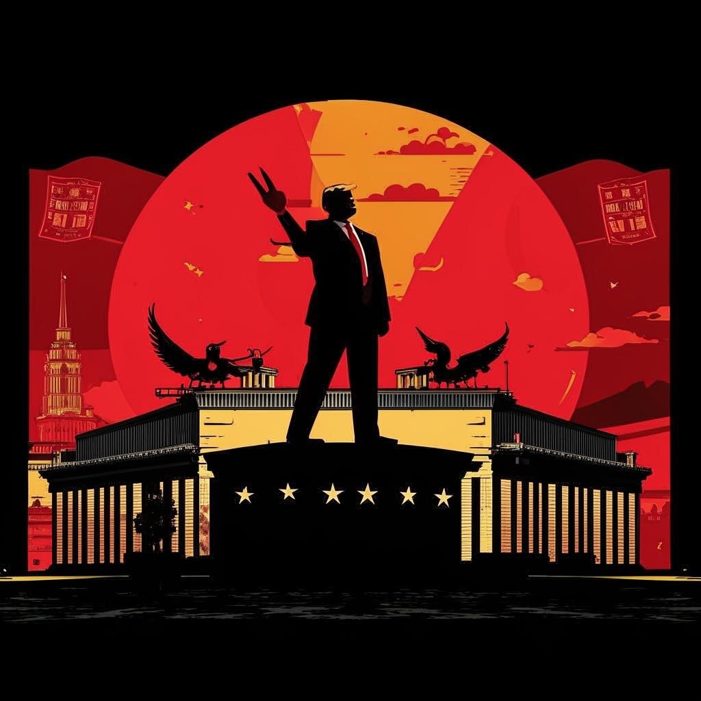 Один из центральных элементов политики Трампа — это  стратегия  "Америка прежде всего". 