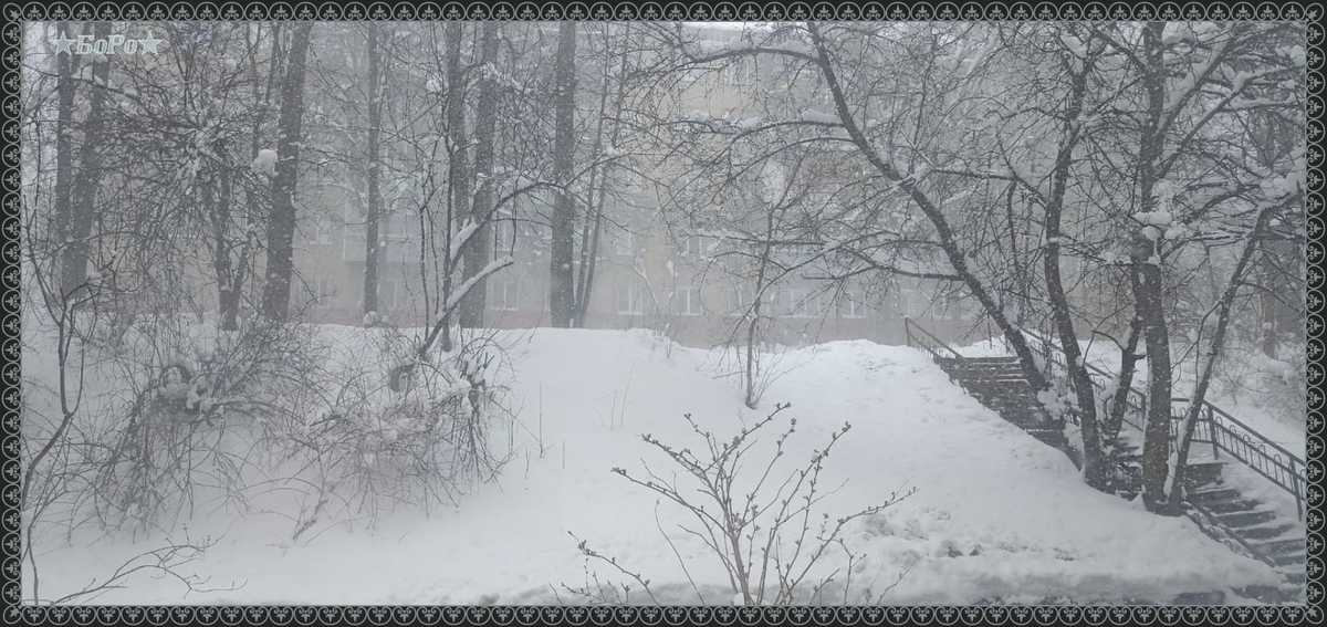 Разница с предыдущим фото – 5 минут.